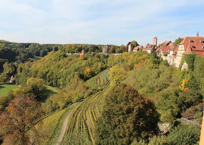 Historik Hotel Goldener Hirsch Rothenburg